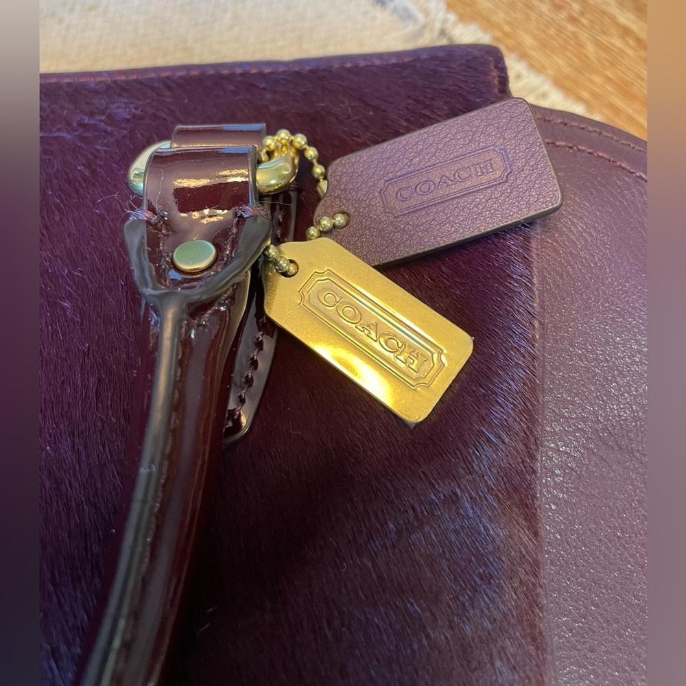 Coach Rare Calf Hair crossbody/satchel Bag - Picture 4 of 16